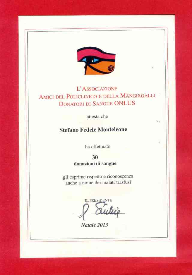 LA DONAZIONE DI SANGUE