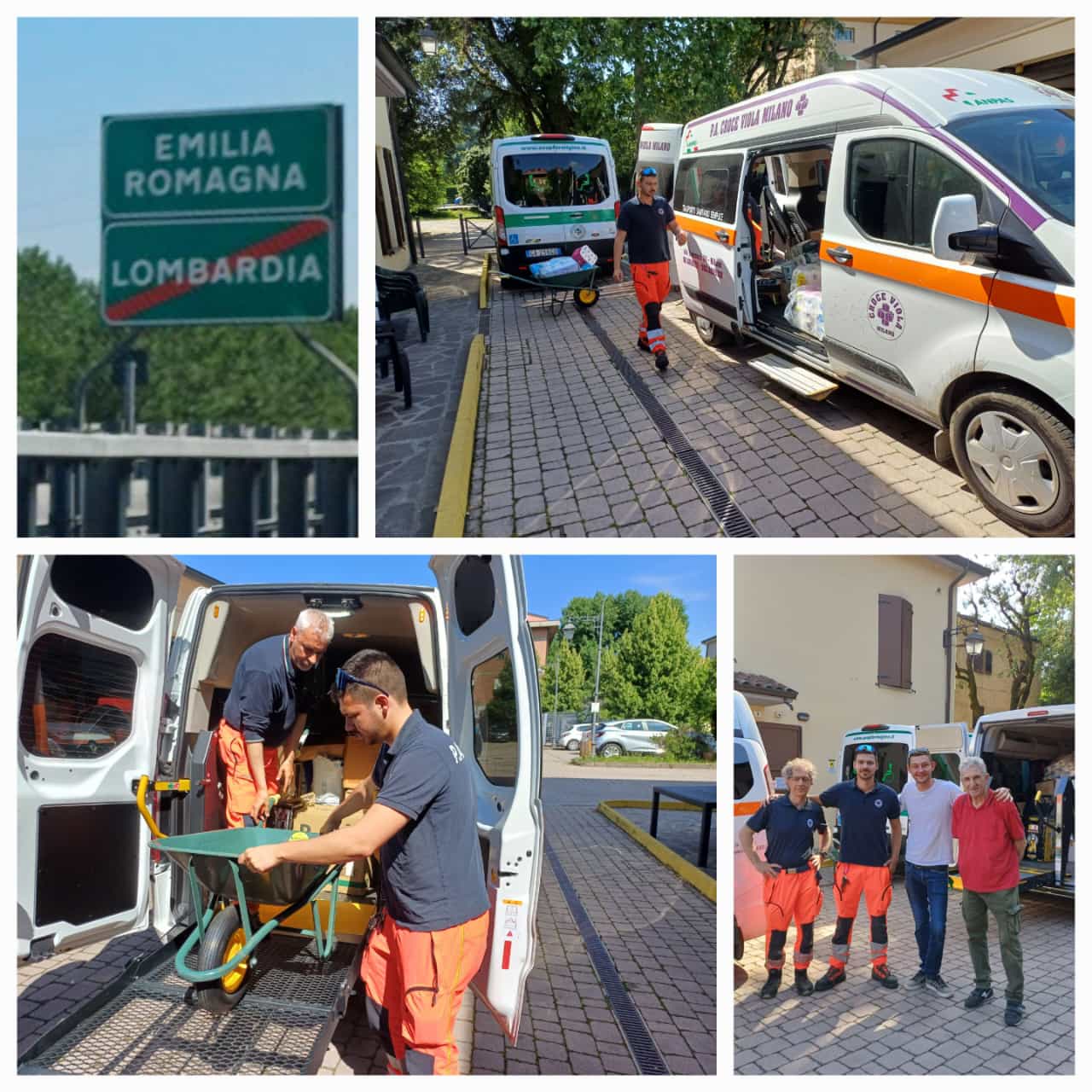 EMERGENZA ALLUVIONE 2023 - CROCE VIOLA IN EMILIA-ROMAGNA